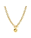 A B Art Jewelry A B Art колье с кулоном из золота Coin Chain