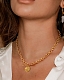 A B Art Jewelry A B Art колье с кулоном из золота Coin Chain