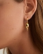 A B Art Jewelry A B Art серьги из золота в форме раковины