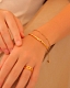 A B Art Jewelry A B Art открытый браслет из золота